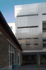 Façade sur cour intérieure